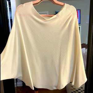 White sweater/long sleeve